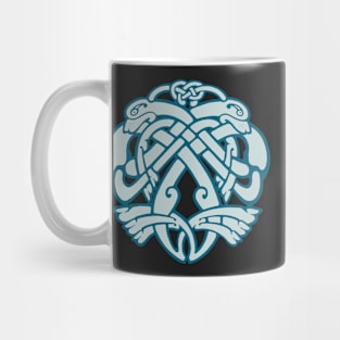 Celtic Design: Two Biting Dogs Mug